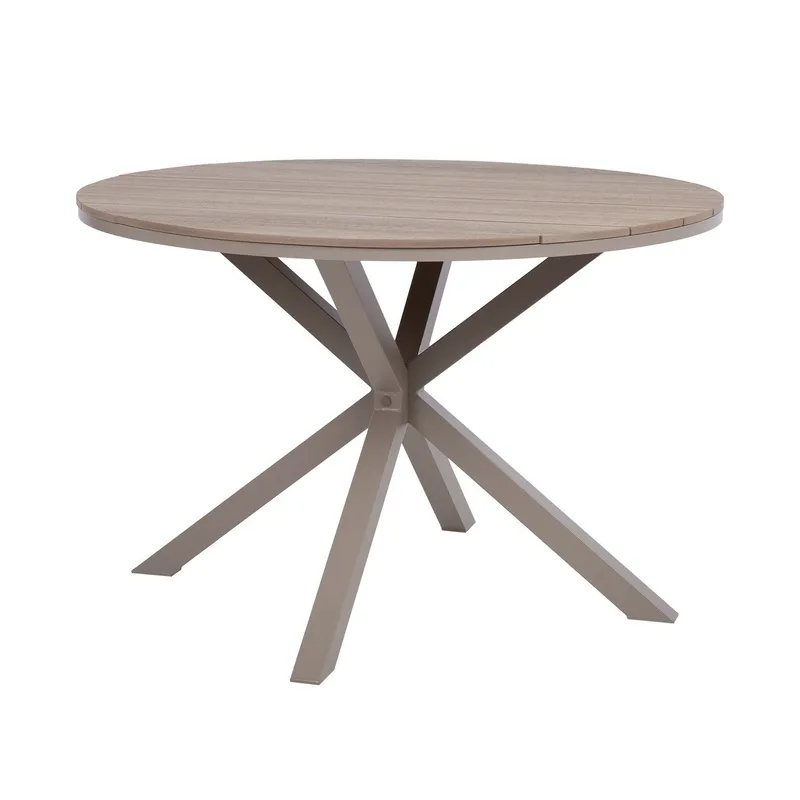 Bord Porto D110,5x73 cm - beige / grå — beige / grå