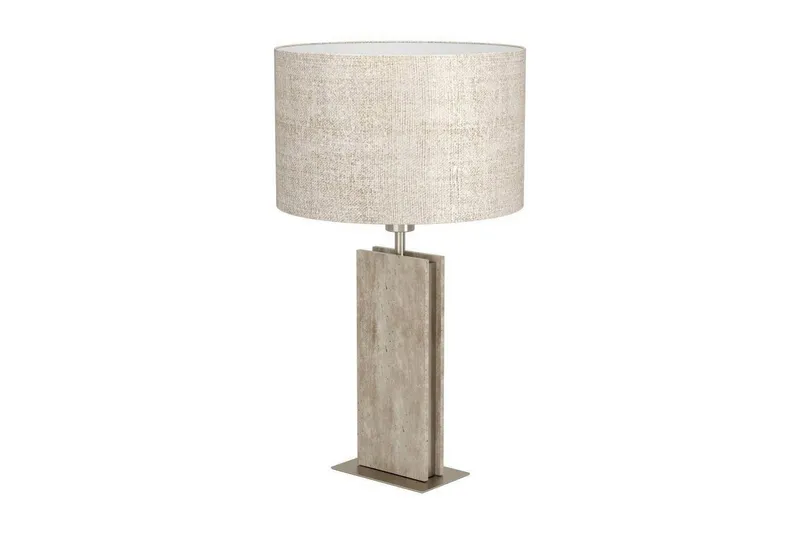 Bordslampa Eglo Belesar Nickel/Natur - Nickel/Natur — Eglo