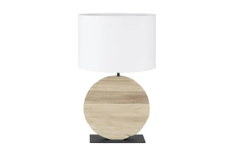 Bordslampa Eglo Contessore Rund Vit/Trä