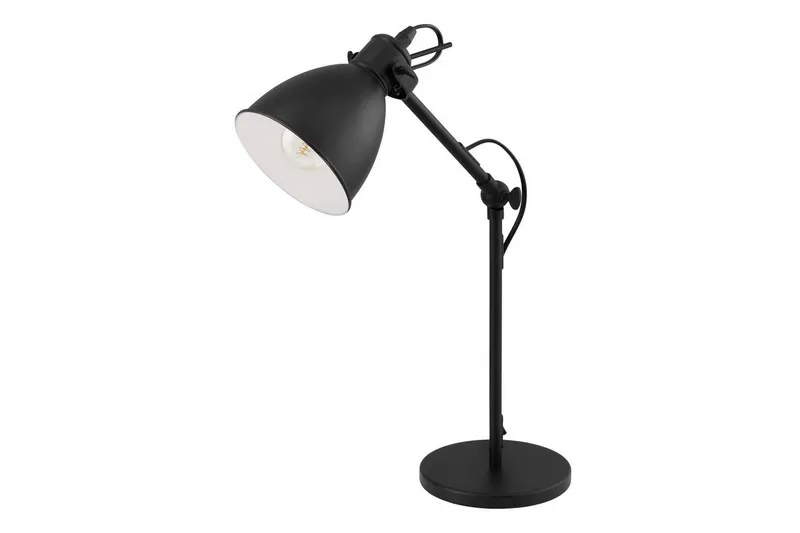 Bordslampa Eglo Priddy - Svart/Vit — Eglo