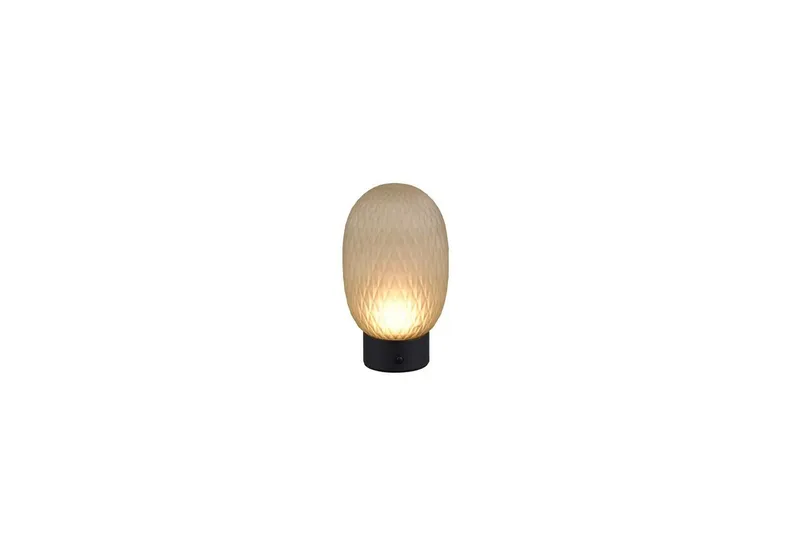Bordslampa Laddningsbar TRIO Facette Mattsvart/grön - Mattsvart/grön — Trio Lighting