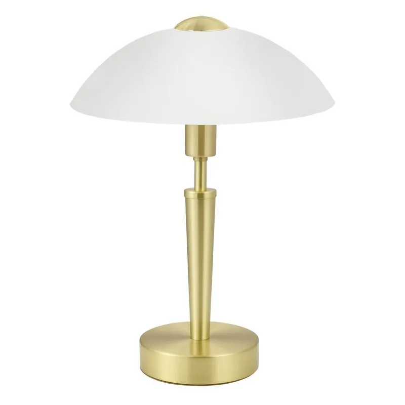 Bordslampa Solo med touch - Matt mässing — Matt mässing