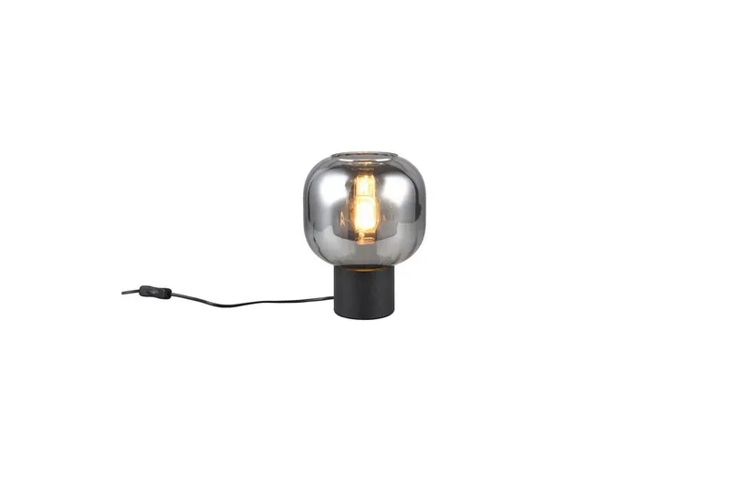 Bordslampa TRIO Diva Mattsvart/kromad - Mattsvart/kromad — Trio Lighting