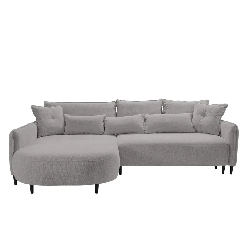 Bornalle 3-sits Bäddsoffa med divan - grå (Art.nr 3433730) — grå