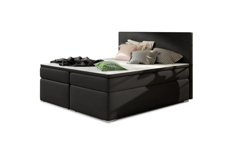Boxspring Eltap Divalo - Soft 11, Svart, 180x200 cm — Soft 11, Svart, 180x200 cm