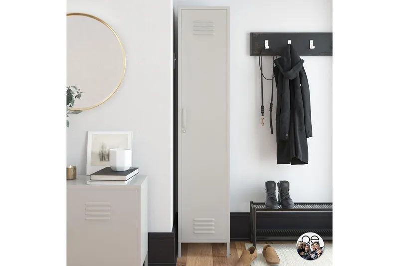 Bradford Highboard Ljusgrå - Dorel Home — Queer Eye