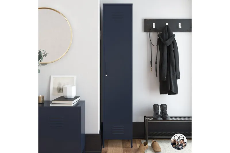 Bradford Highboard Mörkblå - Dorel Home (Art.nr 1723729) — Queer Eye