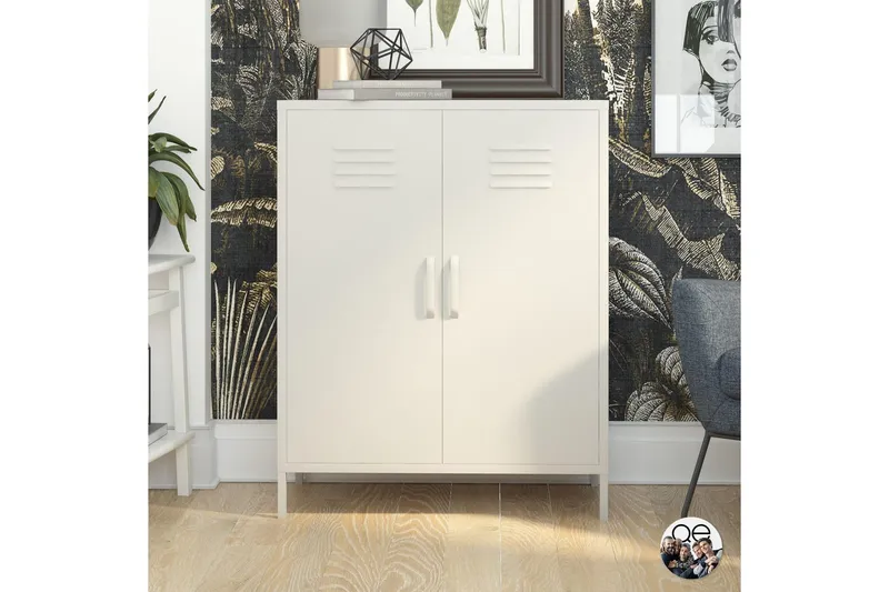 Bradford Highboard Vit - Dorel Home — Queer Eye