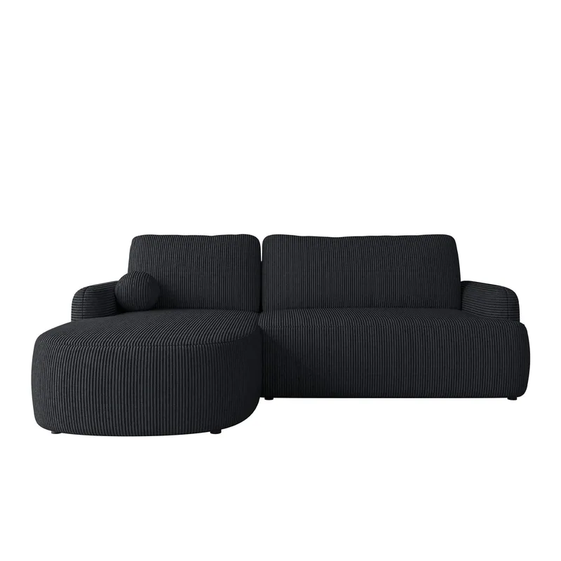 Branrel 3-sits Soffa med divan - svart (Art.nr 3433680) — svart