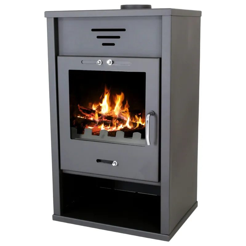 Braskamin 15kW \| Verkningsgrad 77% \| Laitila