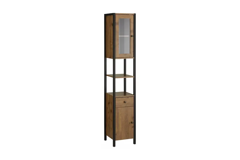 Brayden TV-skåp 33x180 cm - Brun/Svart — Loft24