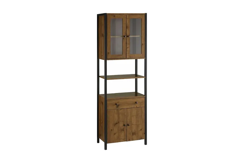 Brayden TV-skåp 60x180 cm - Brun/Svart — Loft24