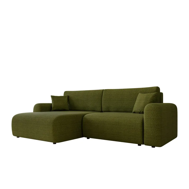 Brenor Bäddsoffa med Divan 3-sits - Grön — Grön
