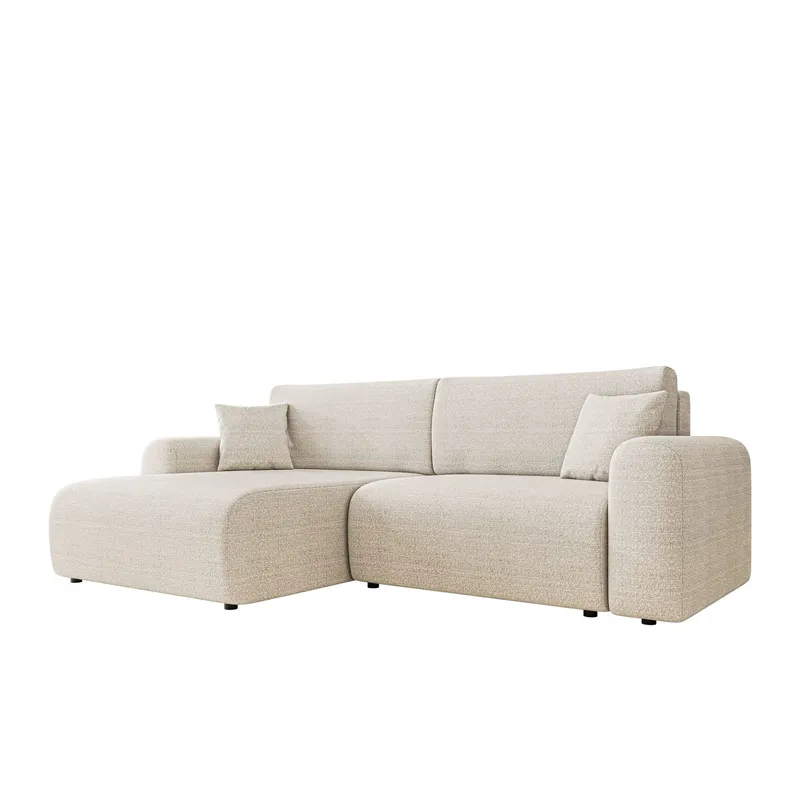 Brenor Bäddsoffa med Divan 3-sits - Ljusbeige — Ljusbeige