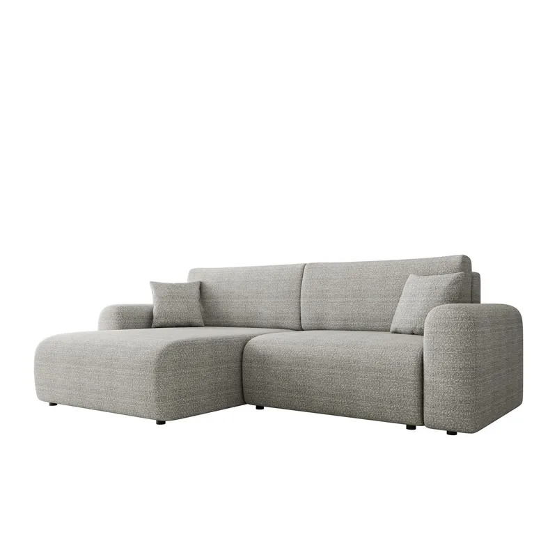 Brenor Bäddsoffa med Divan 3-sits - Ljusgrå — Ljusgrå