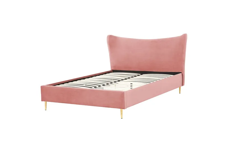 Briley Sängram 160x200 cm - Rosa/Guld — Rosa/Guld