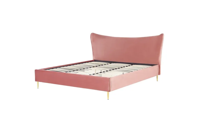 Briley Sängram 180x200 cm - Rosa/Guld — Rosa/Guld
