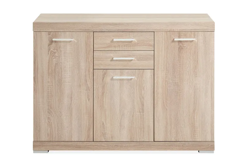 Bristol Skänk 120 cm Låg - Ljus Ek — Scandinavian Choice