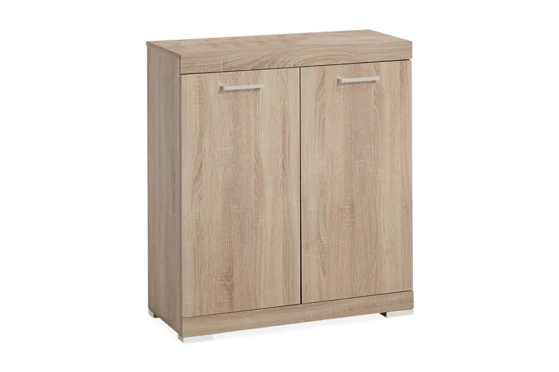 Bristol Skänk 80x90x35 cm 2 Luckor - Ljus Ek — Scandinavian Choice