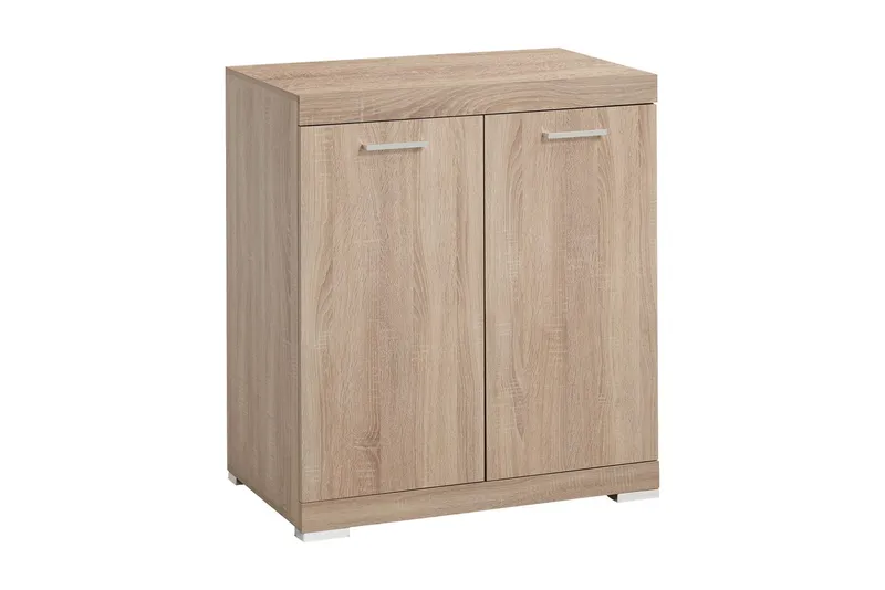 Bristol Skänk 80x90x50 cm 2 Luckor - Ljus Ek — Scandinavian Choice