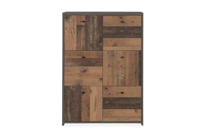 Broxton Sidobord 77 cm - Grå/Brun (Art.nr 707596) — Grå/Brun