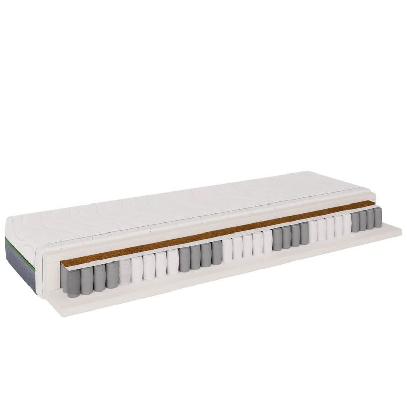 Brylan Resårmadrass 120x200 cm - vit — vit