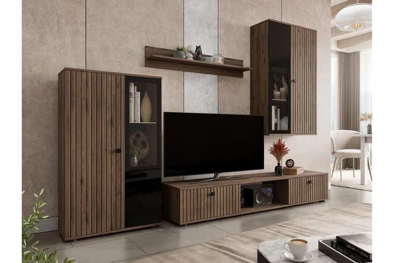 Bunta Tv-möbelset - Brun (Art.nr 3099528) — Brun