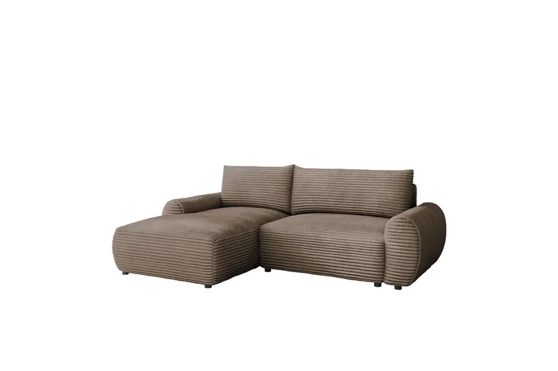 Burman Bäddsoffa med Divan 3-sits i Manchester - Brun (Art.nr 3079574) — Brun