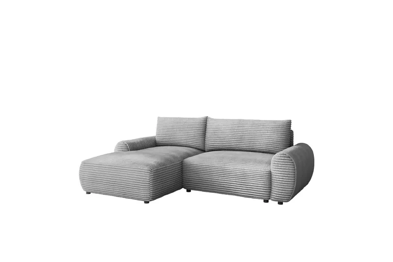 Burman Bäddsoffa med Divan 3-sits i Manchester - Grå (Art.nr 3079572) — Grå