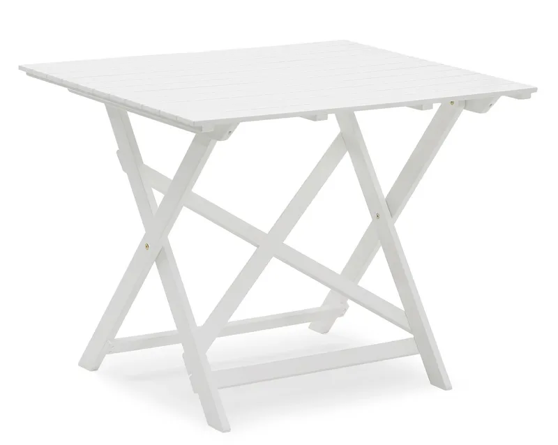 Cafébord Hillerstorp Åre Vit 95 x 72 cm - Vit — Hillerstorp