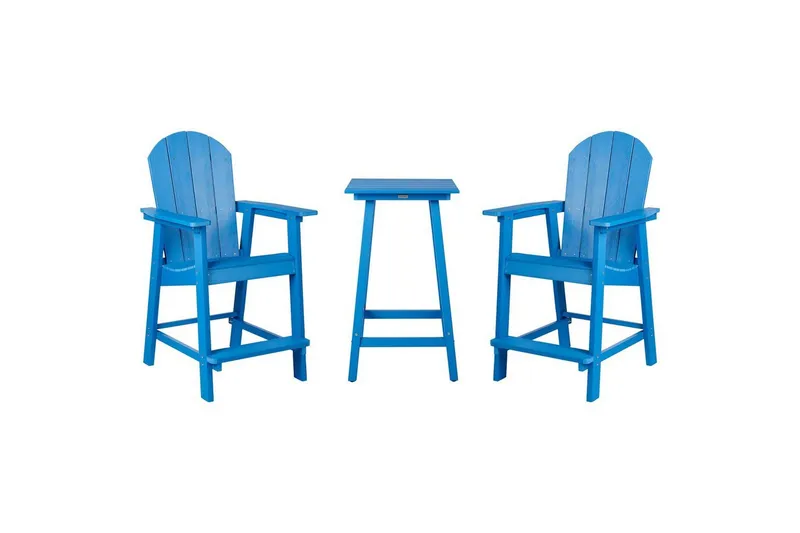 Cafeset Adirondack Blå - Blå — Blå