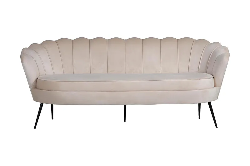 Calais 3-sits Soffa - Beige — Venture Home