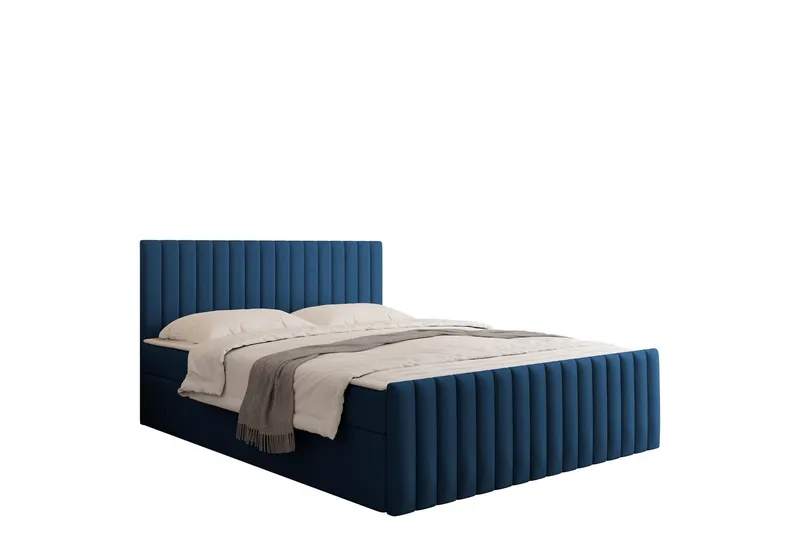 Calrosor Sängpaket Kontinentalsäng med Förvaring 140x200 cm - Blå (Art.nr 3116183) — Blå