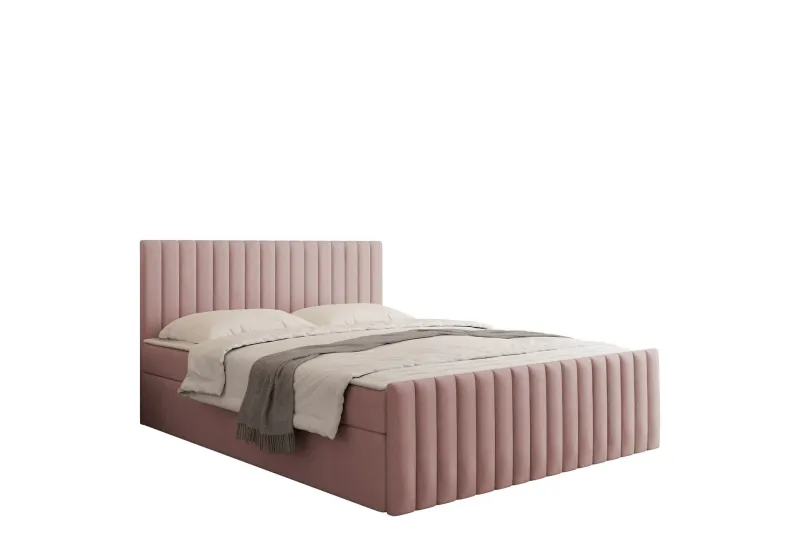 Calrosor Sängpaket Kontinentalsäng med Förvaring 180x200 cm - Rosa (Art.nr 3116190) — Rosa