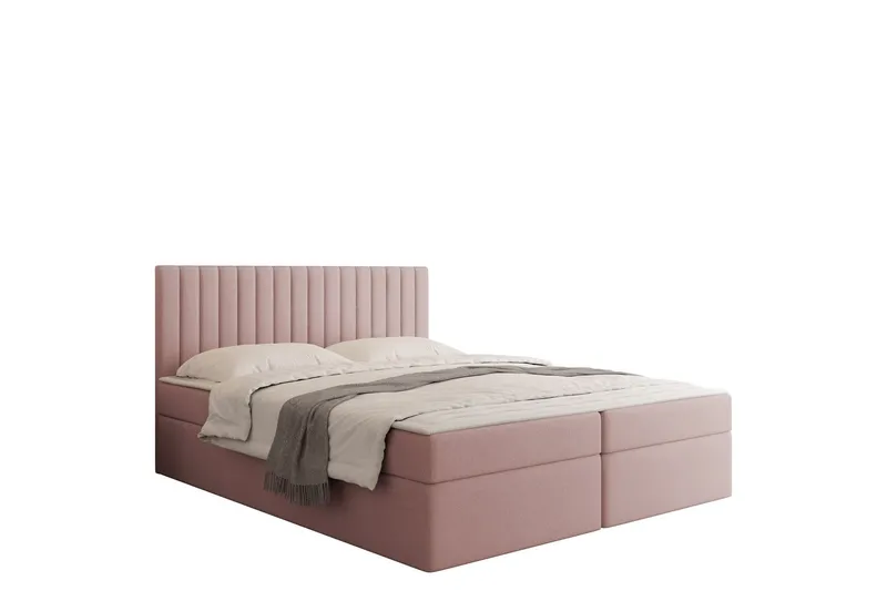 Calrosor Sängpaket Kontinentalsäng med Förvaring 180x200 cm - Rosa (Art.nr 3116174) — Rosa