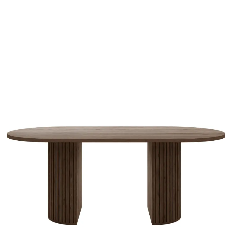 Calvion Matbord oval 185 cm - Brun — Brun