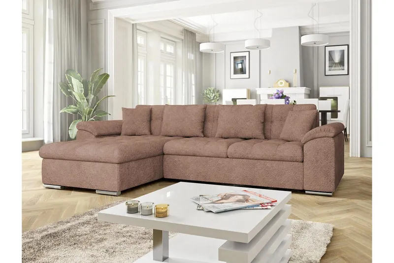 Camior Bäddsoffa m. Divan 3-sits - Beige — Beige