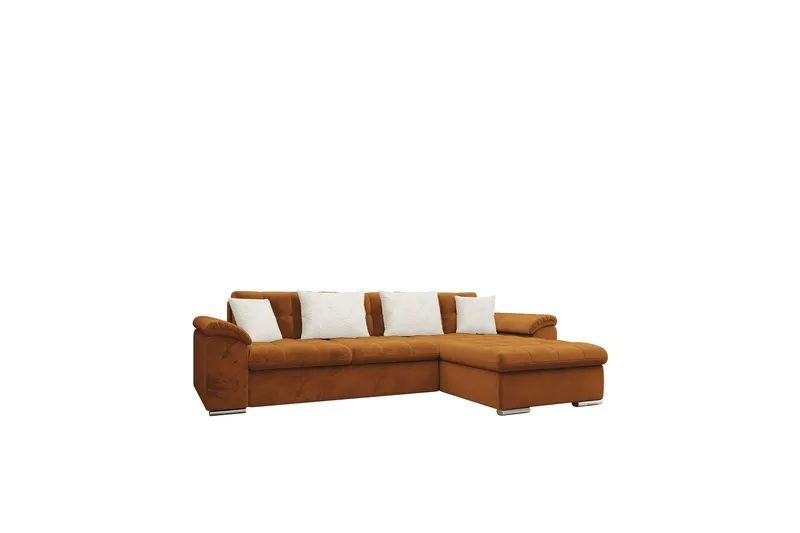 Camior Bäddsoffa med Divan 3-sits - Orange (Art.nr 3116300) — Orange