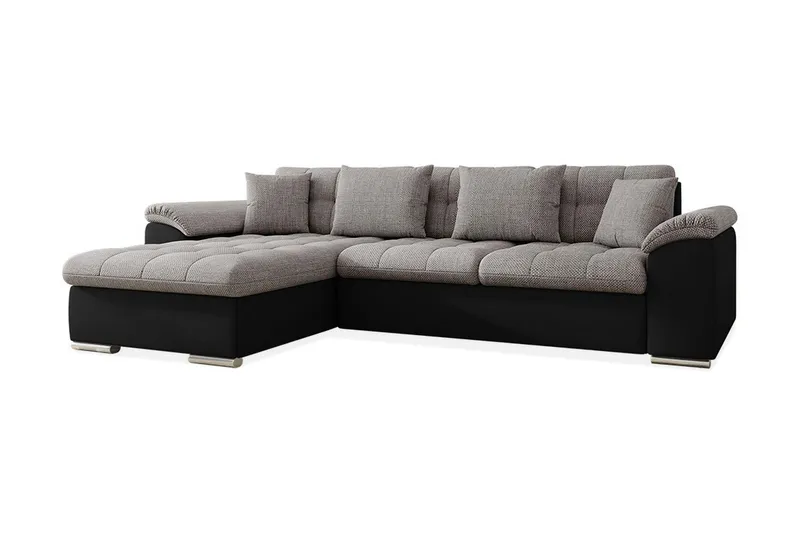 Camior Divanbäddsoffa 280x160x76 cm - Grå (Art.nr 457958) — Grå