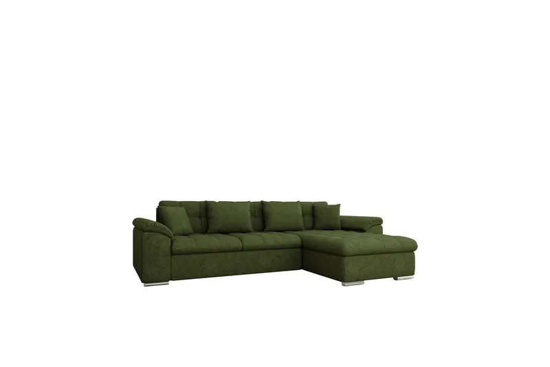 Camior Soffa med Divan 3-sits - Grön (Art.nr 3068688) — Grön