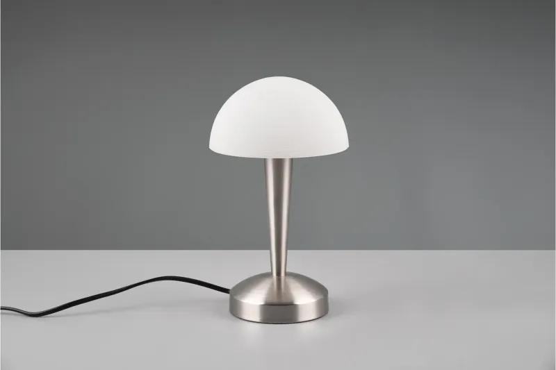 Canaria Bordslampa E14 (inkl.) borstad stål - Stål — Trio Lighting