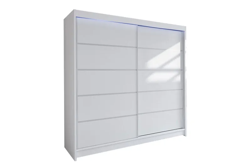 Canderbury Garderob 180x215 cm - Vit — Vit
