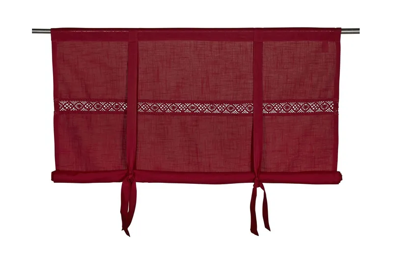 Capasin Hissgardin 160x120 cm - Röd — Fondaco