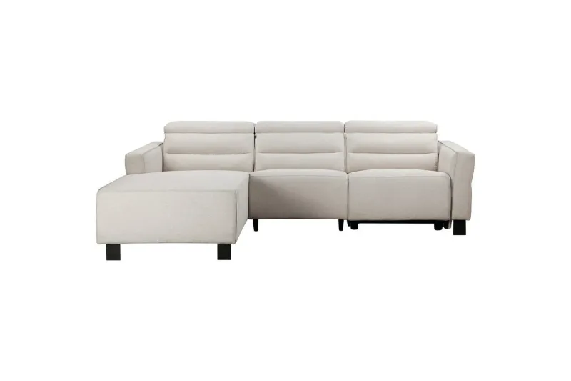 Carpari Reclinersoffa 3-sits - Vit (Art.nr 3116786) — Loft24