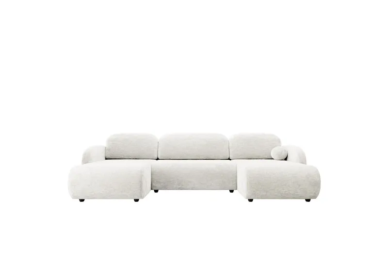 Carve Bäddsoffa Dubbeldivan 3-sits - Vit — Vit