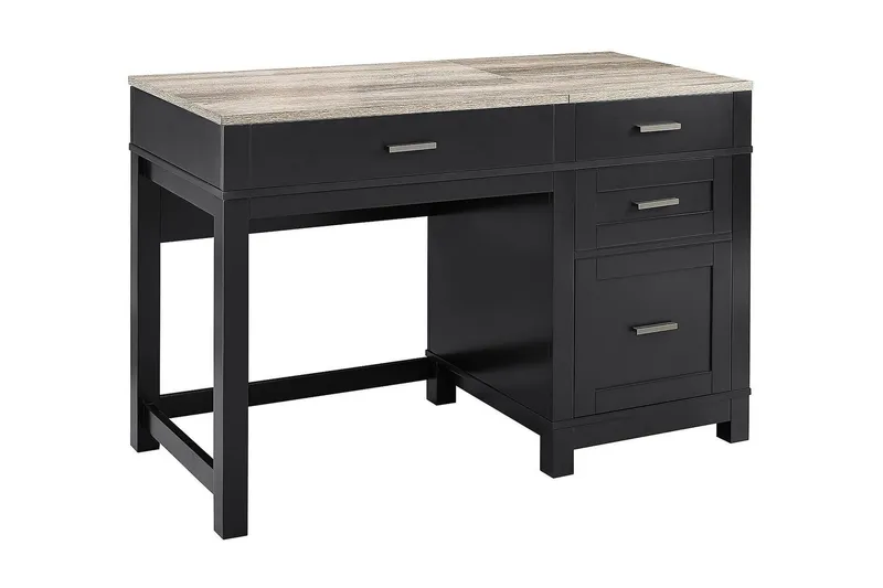 Carver Skrivbord 120 cm Svart - Dorel Home — Dorel Home