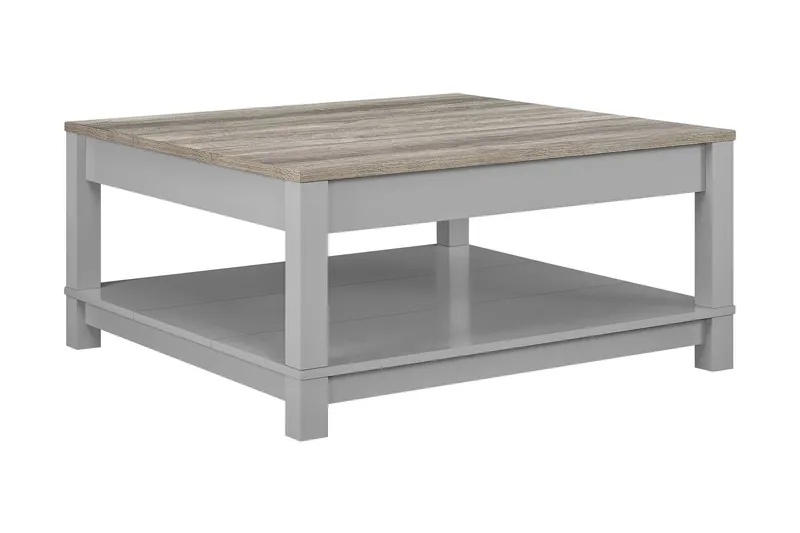 Carver Soffbord 90 cm Grå - Dorel Home — Dorel Home