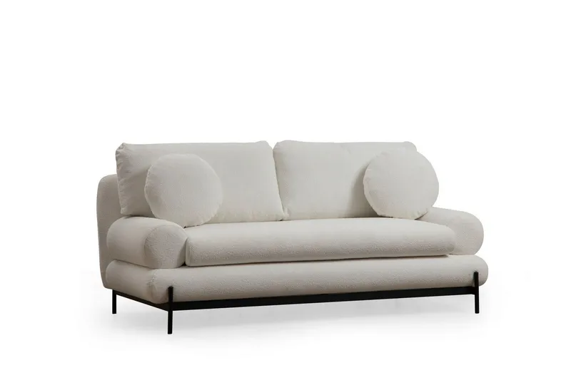 Cassius Soffa 2-sits - Vit — Vit
