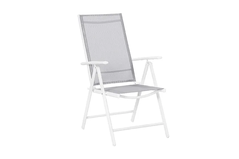 Catania Trädgårdsstol 6 St 44 cm - Grå — Grå