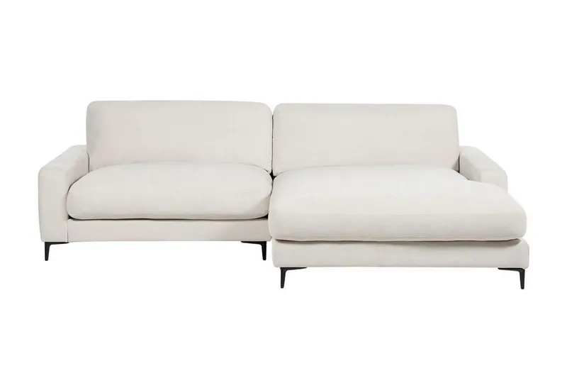 Cathy Hörnsoffa 3-sits - Vit/Svart (Art.nr 3069903) — Vit/Svart